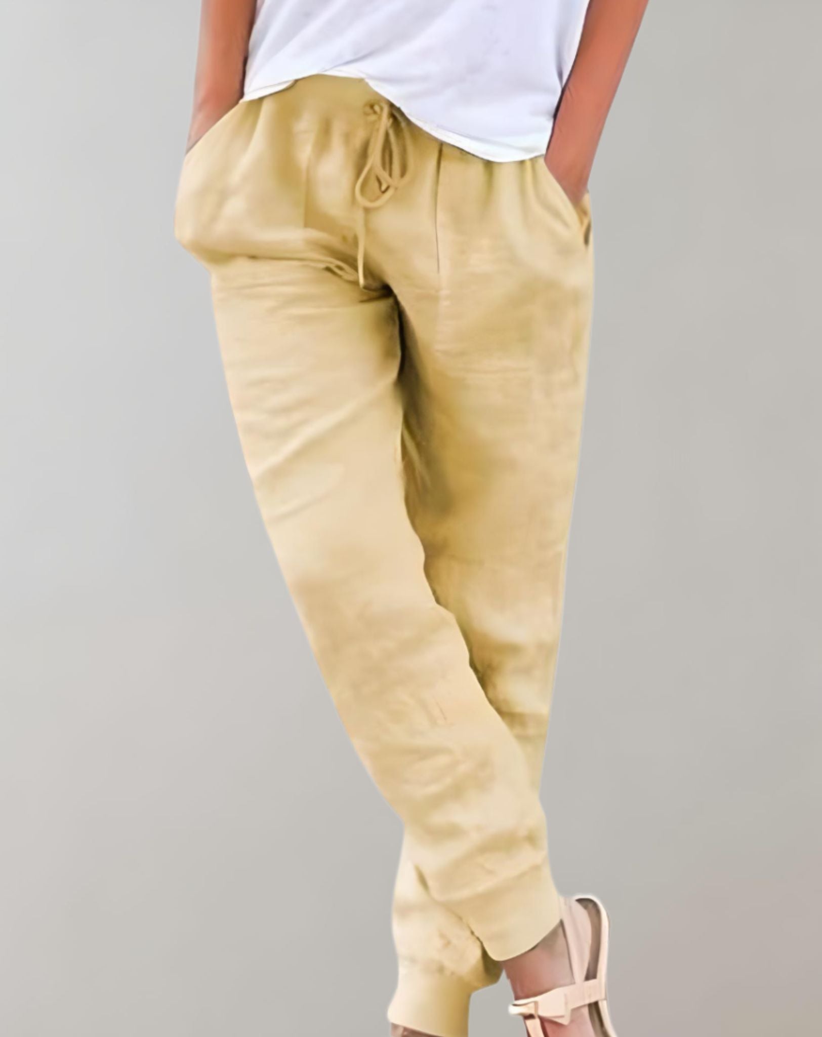 Mabel -  Strumpfhose mit weitem Bein und Seitentaschen Hose