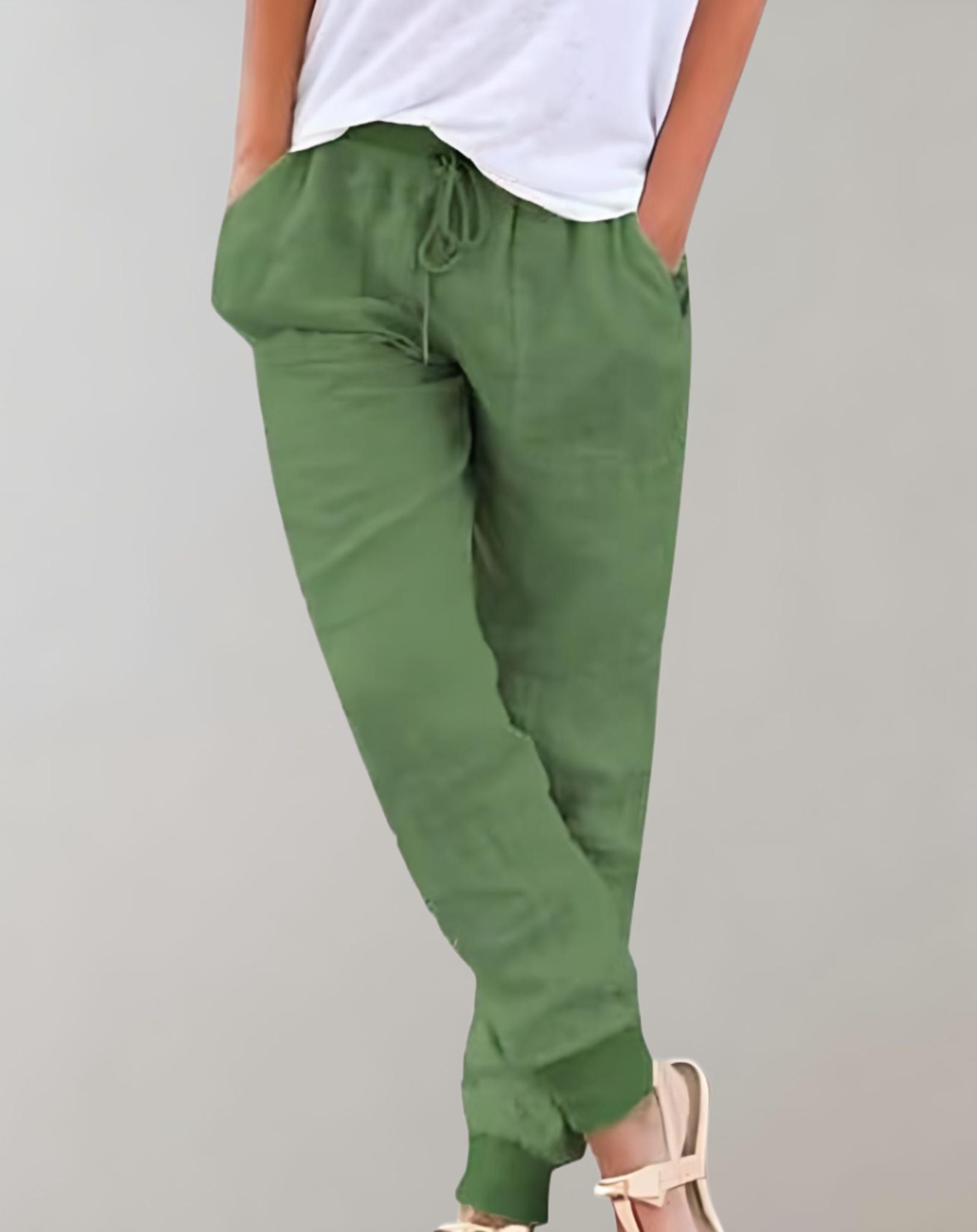 Mabel -  Strumpfhose mit weitem Bein und Seitentaschen Hose