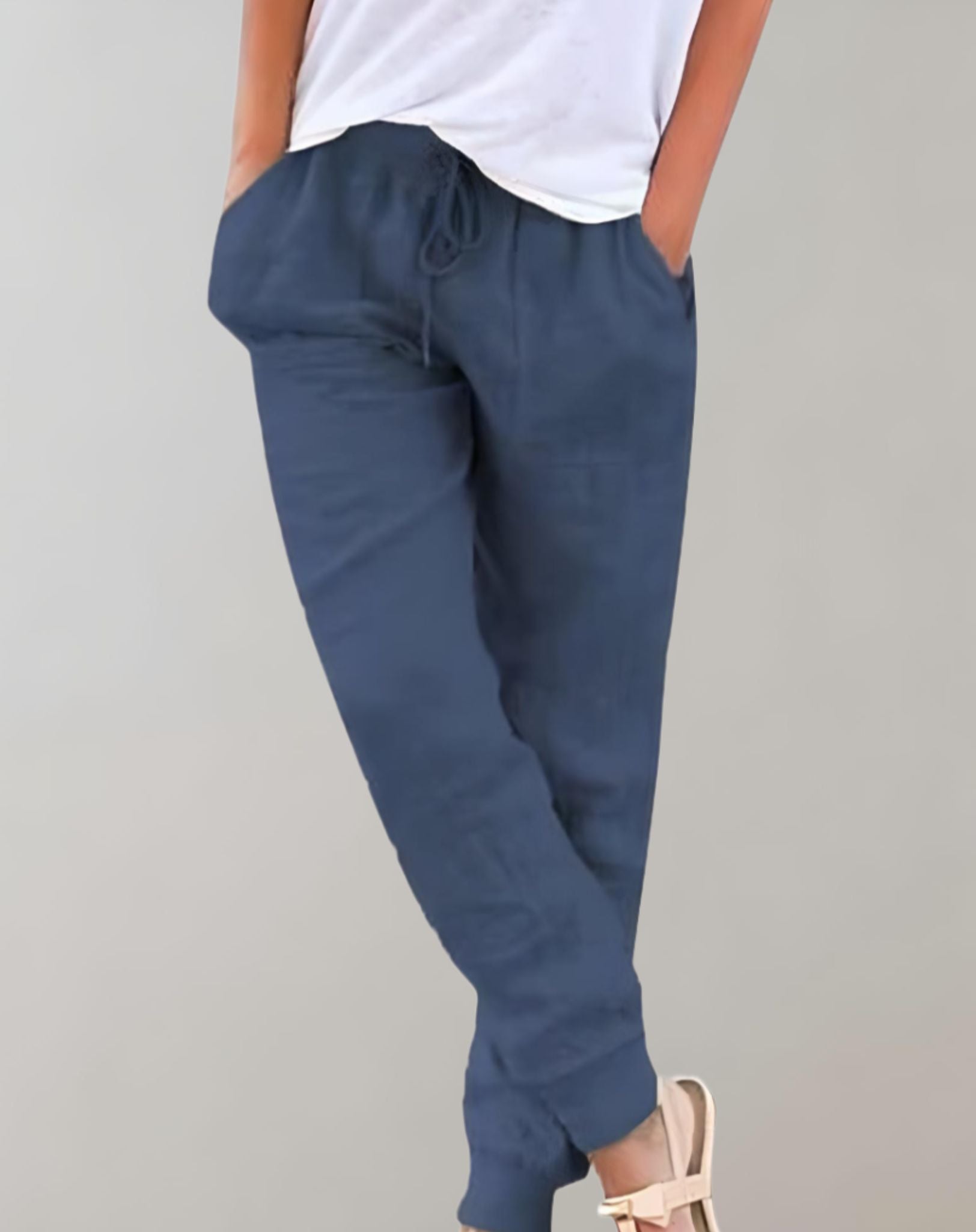 Mabel -  Strumpfhose mit weitem Bein und Seitentaschen Hose