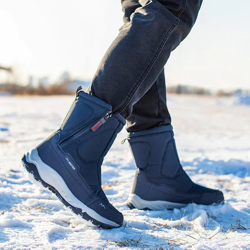 Damen Winterstiefel mit Warmfutter, Rutschfest & Wasserdicht für kalte Temperaturen