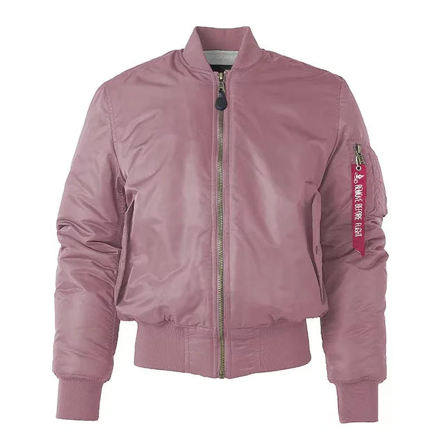 WOLFF - Unisex Bomberjacke mit modernen Reißverschlussdetails für stilvolle Looks