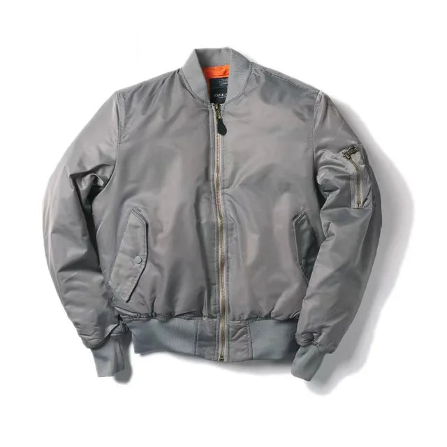 WOLFF - Unisex Bomberjacke mit modernen Reißverschlussdetails für stilvolle Looks