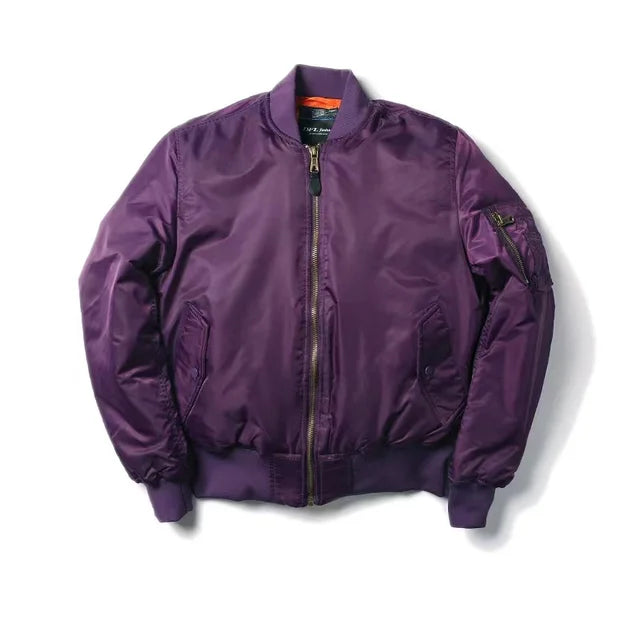 WOLFF - Unisex Bomberjacke mit modernen Reißverschlussdetails für stilvolle Looks