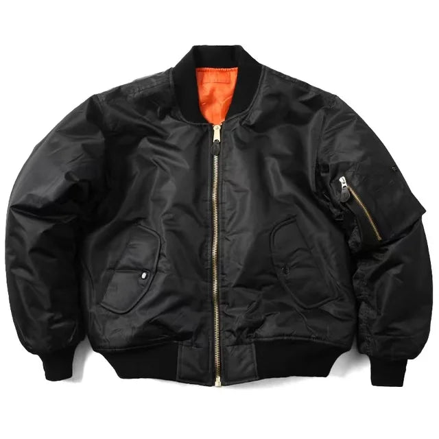 WOLFF - Unisex Bomberjacke mit modernen Reißverschlussdetails für stilvolle Looks