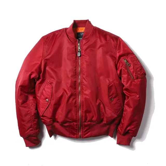 WOLFF - Unisex Bomberjacke mit modernen Reißverschlussdetails für stilvolle Looks