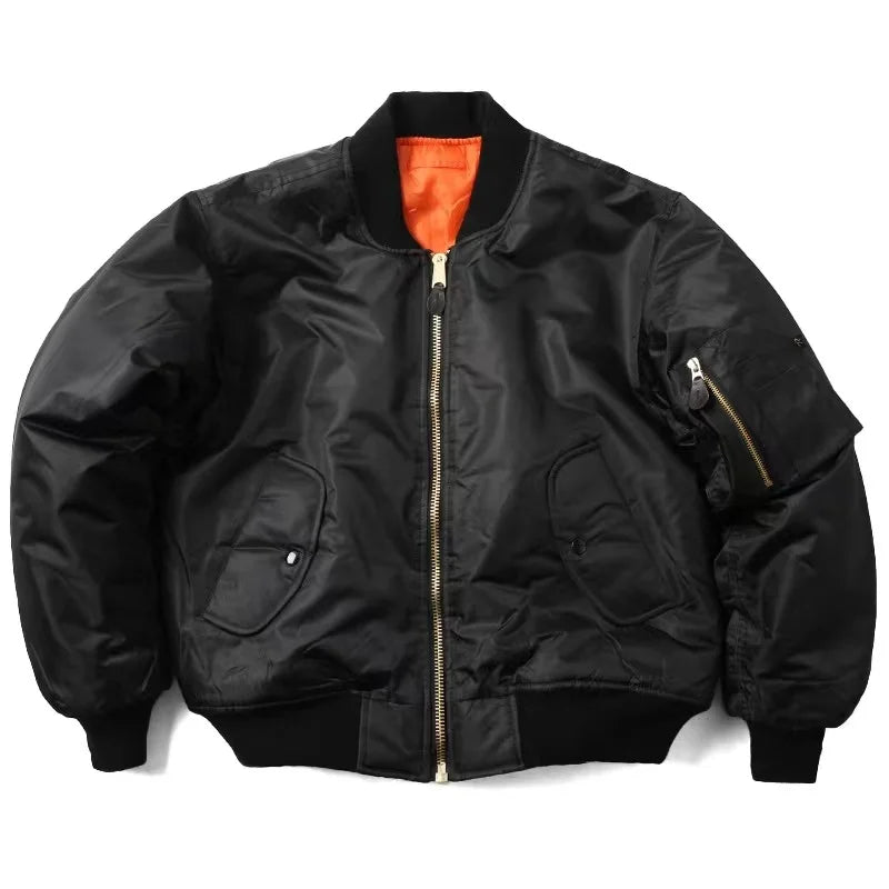 WOLFF - Unisex Bomberjacke mit modernen Reißverschlussdetails für stilvolle Looks