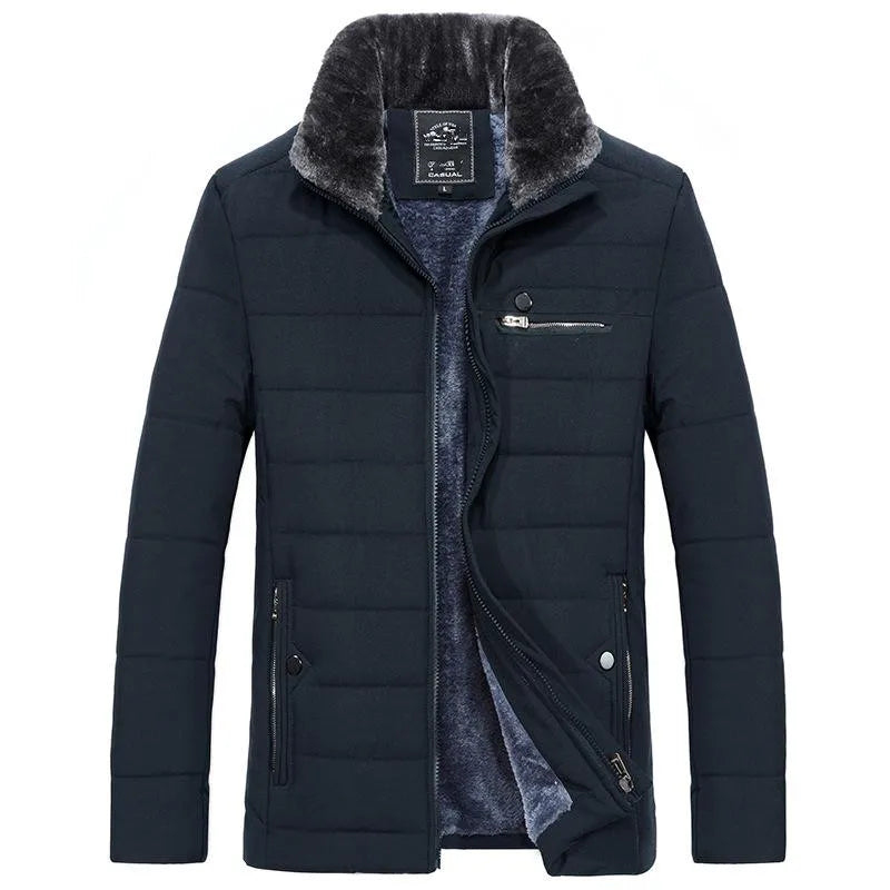 Fleece-Winterjacke für Herren – Stilvoller Komfort für jede Gelegenheit