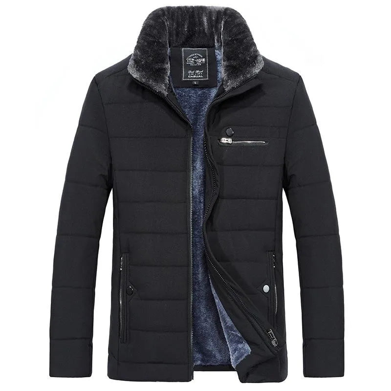 Fleece-Winterjacke für Herren – Stilvoller Komfort für jede Gelegenheit