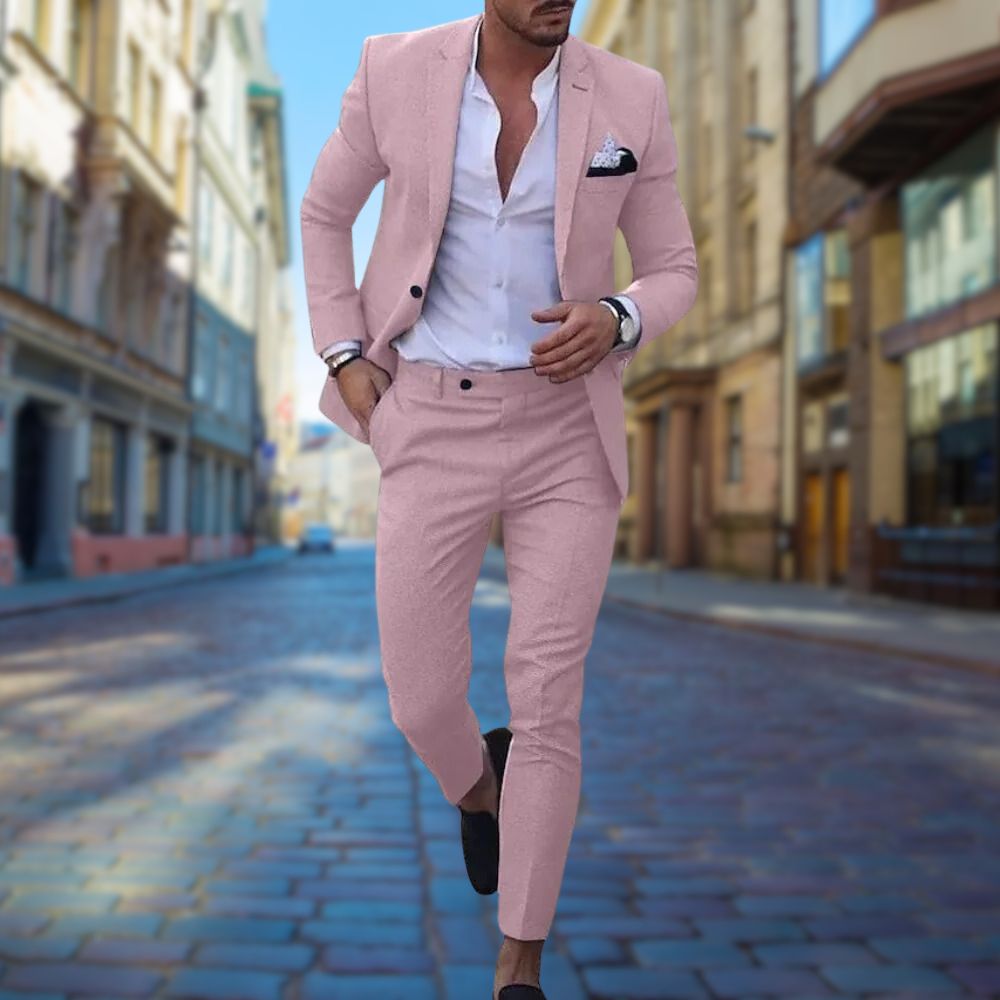 Esteban | Eleganter Slim-Fit Blazer und Hosenanzug für den modernen Mann