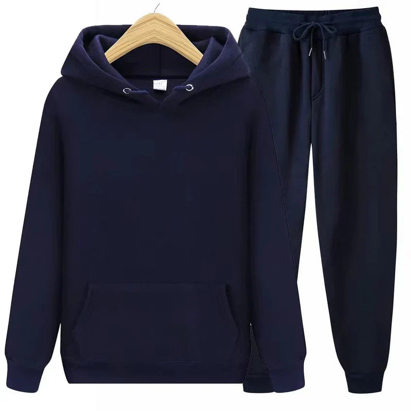 Bequemer Oversize Hoodie Set – Stilvoller Unisex Jogging-Anzug für Freizeit und Sport