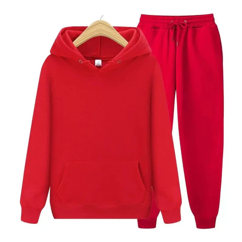 Bequemer Oversize Hoodie Set – Stilvoller Unisex Jogging-Anzug für Freizeit und Sport