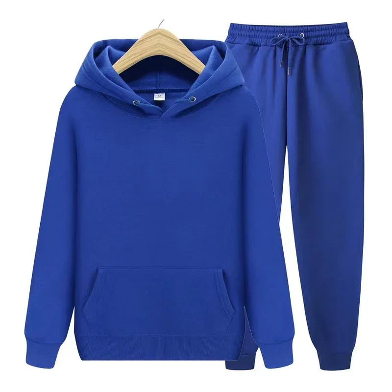 Bequemer Oversize Hoodie Set – Stilvoller Unisex Jogging-Anzug für Freizeit und Sport