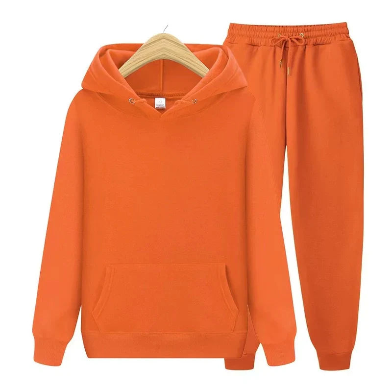 Bequemer Oversize Hoodie Set – Stilvoller Unisex Jogging-Anzug für Freizeit und Sport