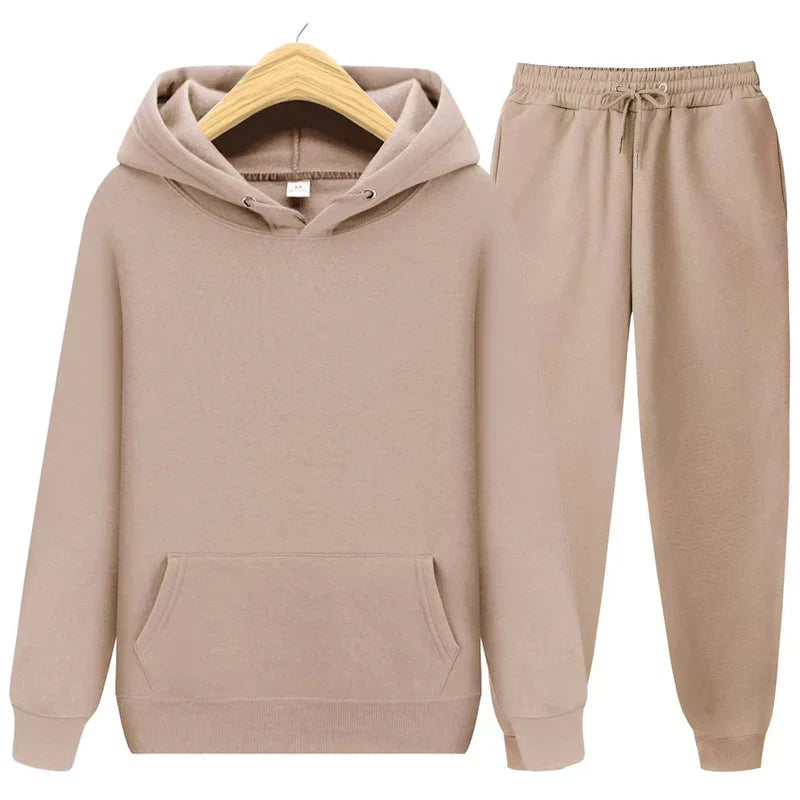 Bequemer Oversize Hoodie Set – Stilvoller Unisex Jogging-Anzug für Freizeit und Sport