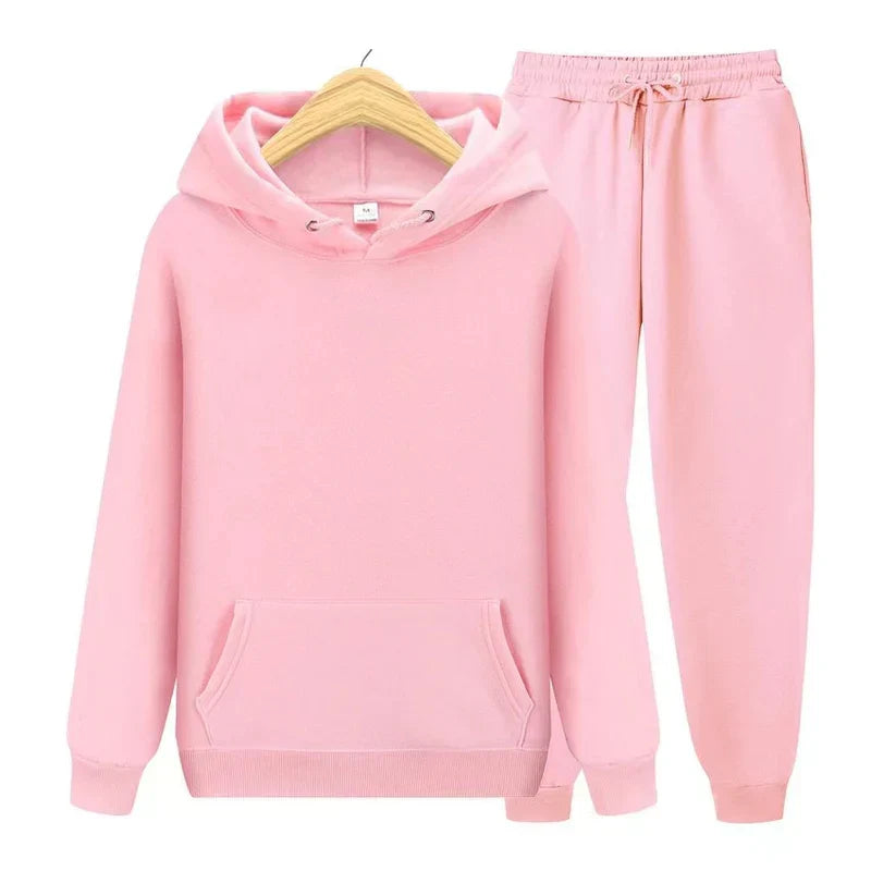 Bequemer Oversize Hoodie Set – Stilvoller Unisex Jogging-Anzug für Freizeit und Sport