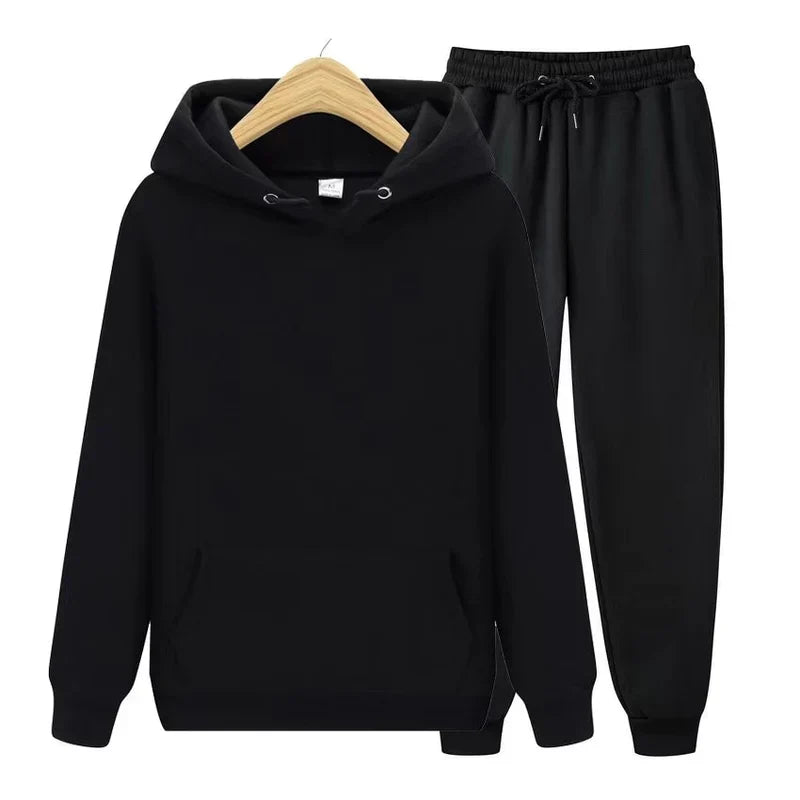 Bequemer Oversize Hoodie Set – Stilvoller Unisex Jogging-Anzug für Freizeit und Sport