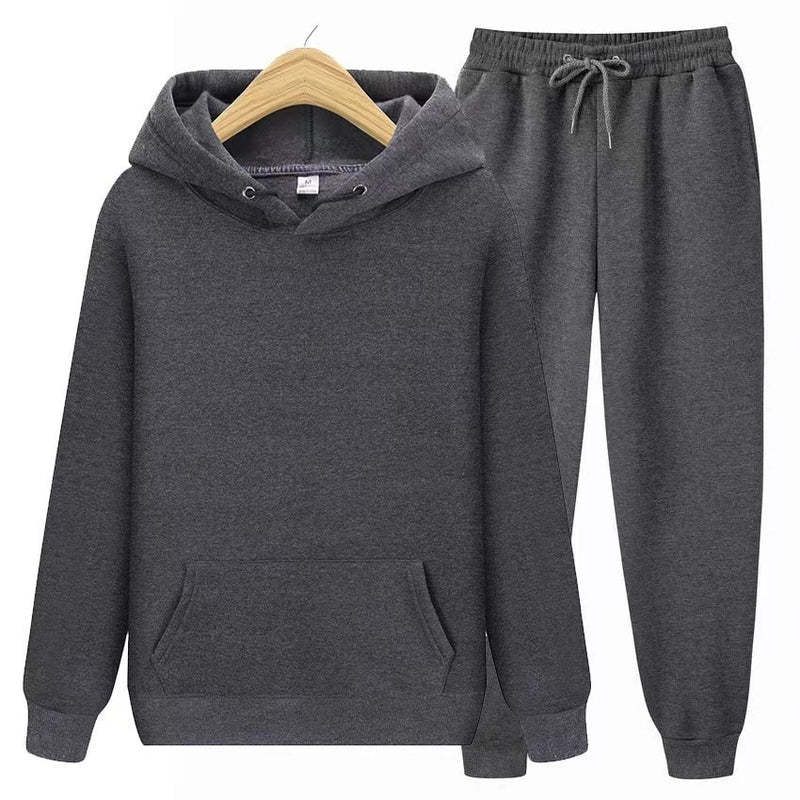 Bequemer Oversize Hoodie Set – Stilvoller Unisex Jogging-Anzug für Freizeit und Sport