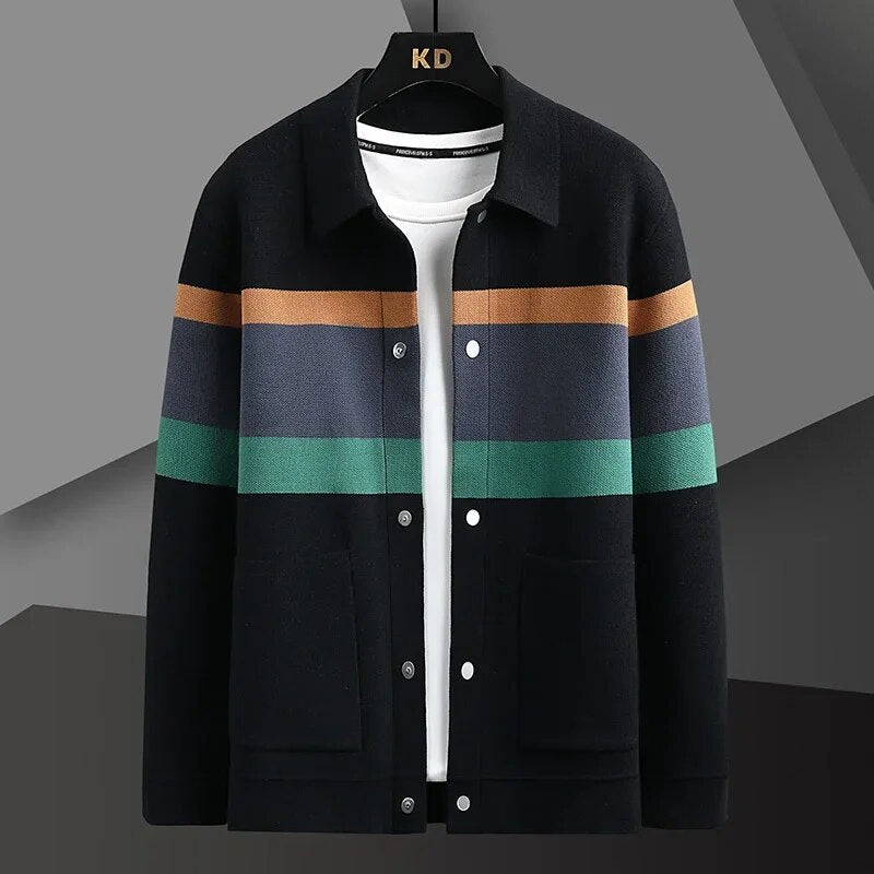Ebe - Modisches Strickjacke für Herren