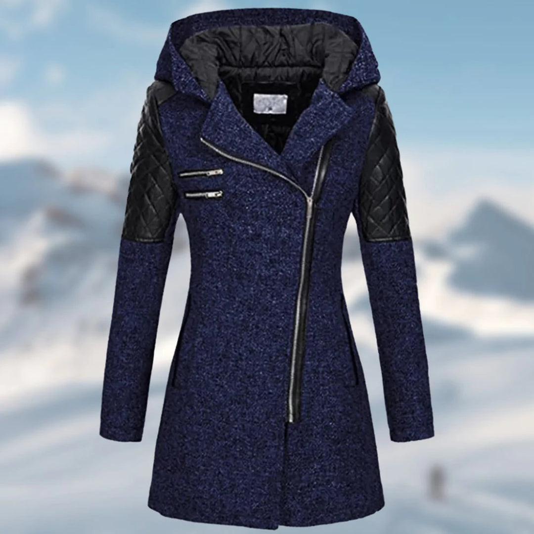 Cate - Stilvolle Damen-Winterjacke mit Kapuze für ultimativen Komfort und Wärme