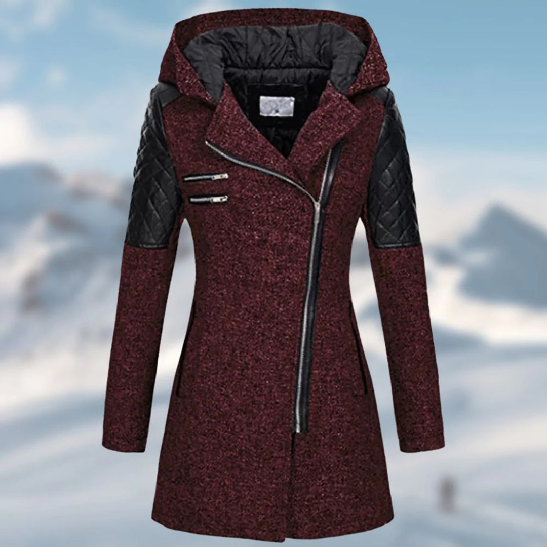 Cate - Stilvolle Damen-Winterjacke mit Kapuze für ultimativen Komfort und Wärme
