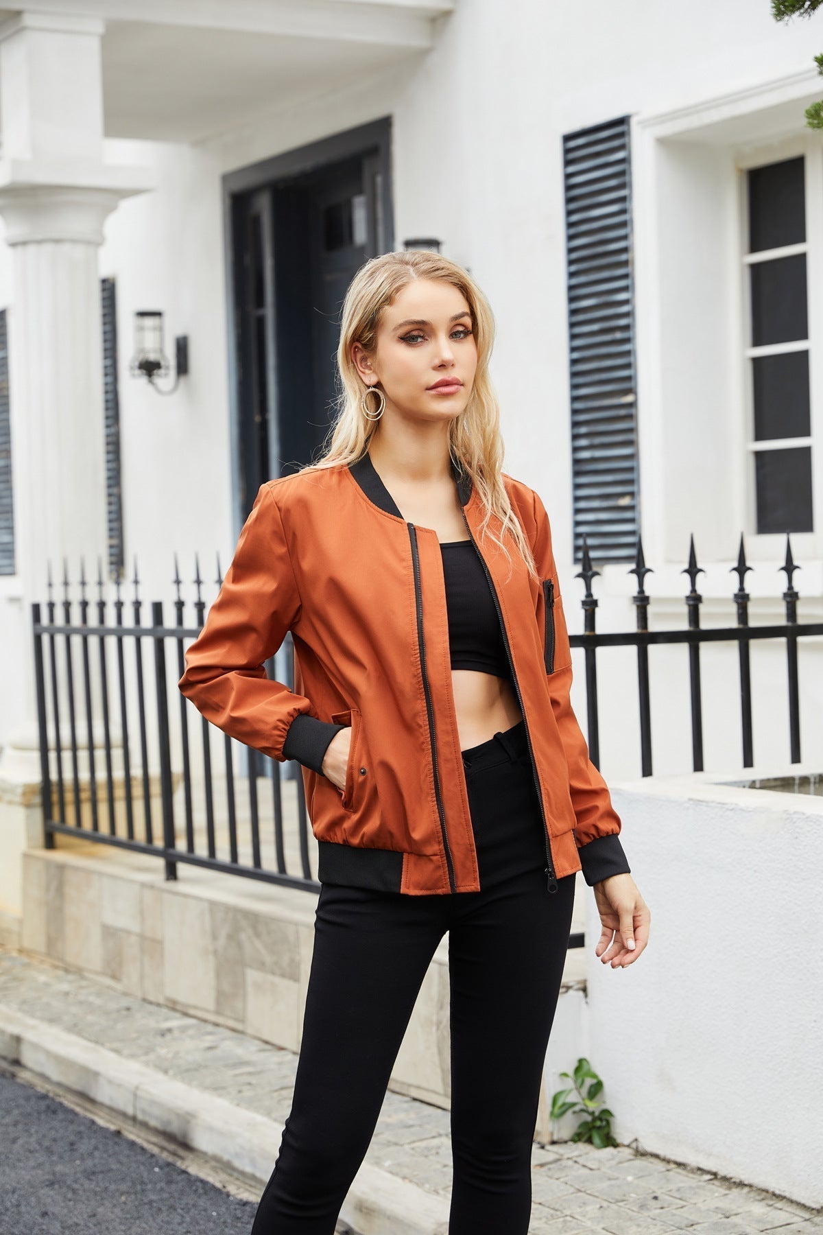 Wolff Varcity Damen Bomberjacke | Trendige Casual-Jacke für stylische Looks