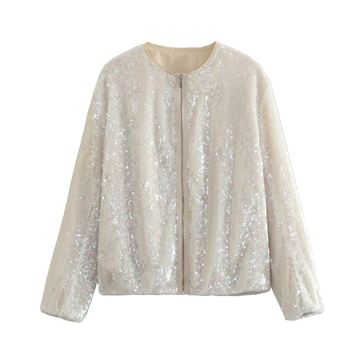 Glitzer Bomberjacke von WOLFF - Funkelnder Style für jedes Outfit
