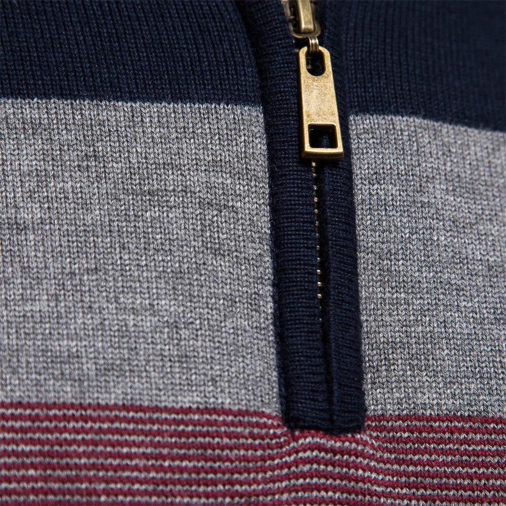 Xem - Herren Quarter-Zip Pullover für stilvolle Eleganz und Komfort