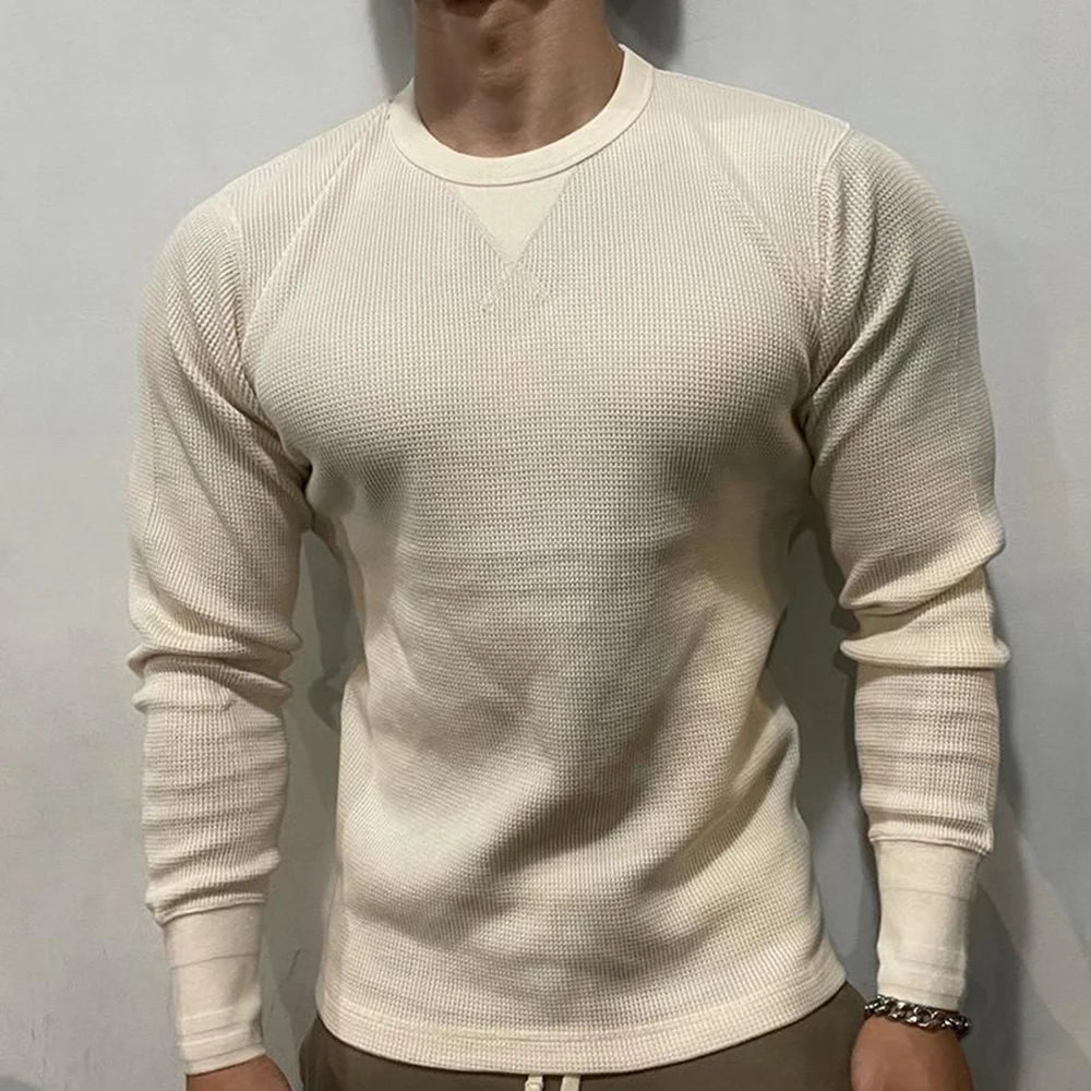 Lässiger Herren Pullover für aktive Männer mit muskulösem Schnitt