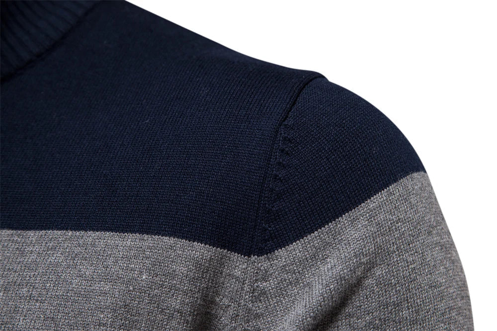 Xem - Herren Quarter-Zip Pullover für stilvolle Eleganz und Komfort