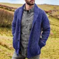 Kaito | Klassische Herren Strickjacke im Retro-Stil