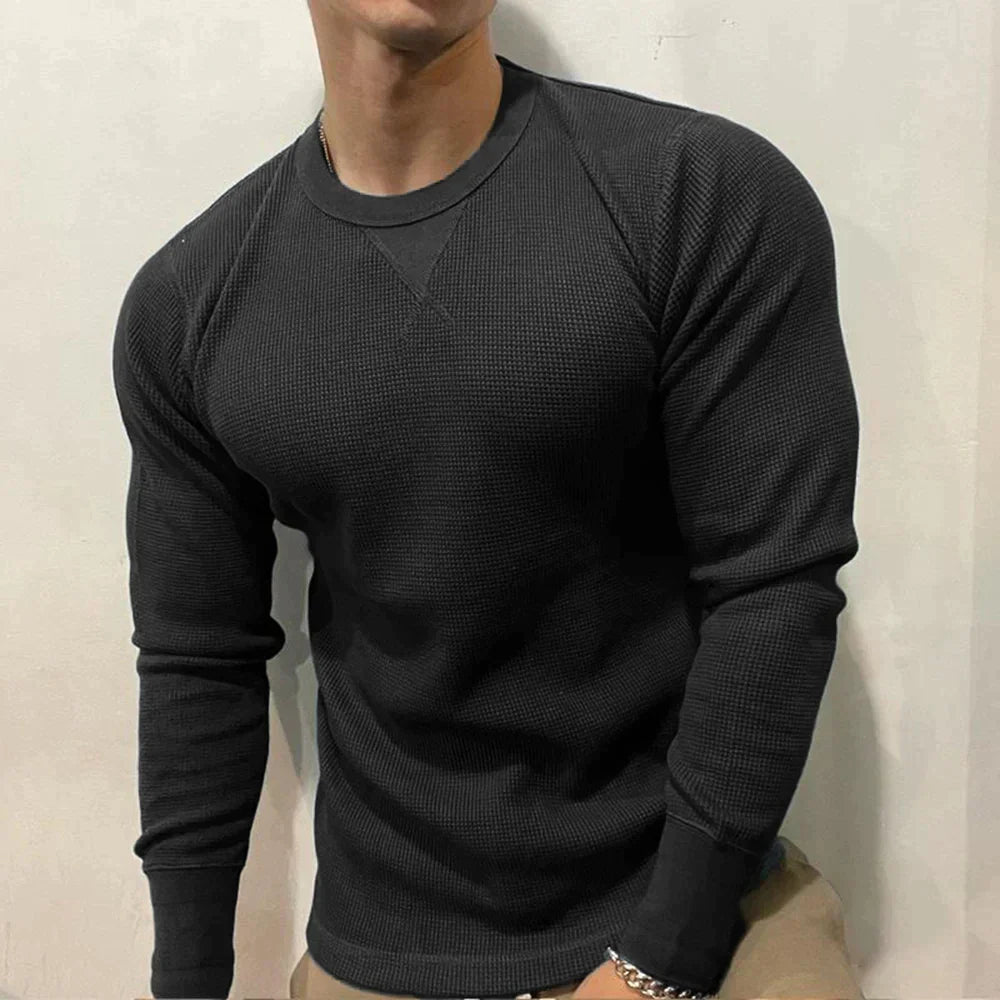 Lässiger Herren Pullover für aktive Männer mit muskulösem Schnitt