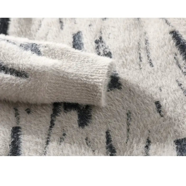 Eleganter, schlanker Pullover für Herren – Perfekte Wintermode