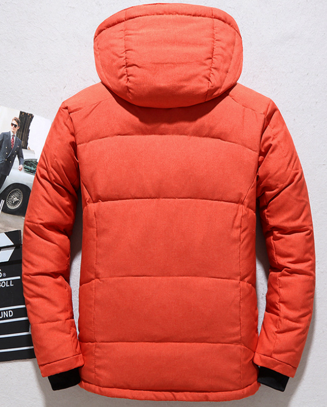 Herren Winterjacke Schwarz – Stylische und Wärmende Outdoor-Jacke mit Kapuze