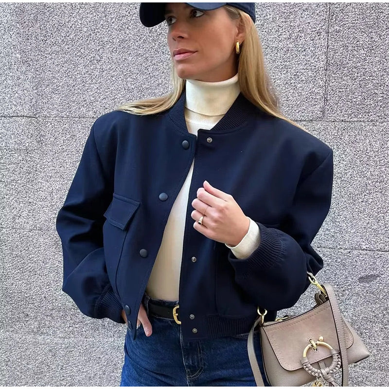 WOLFF | Trendige Bomberjacke mit moderner Silhouette