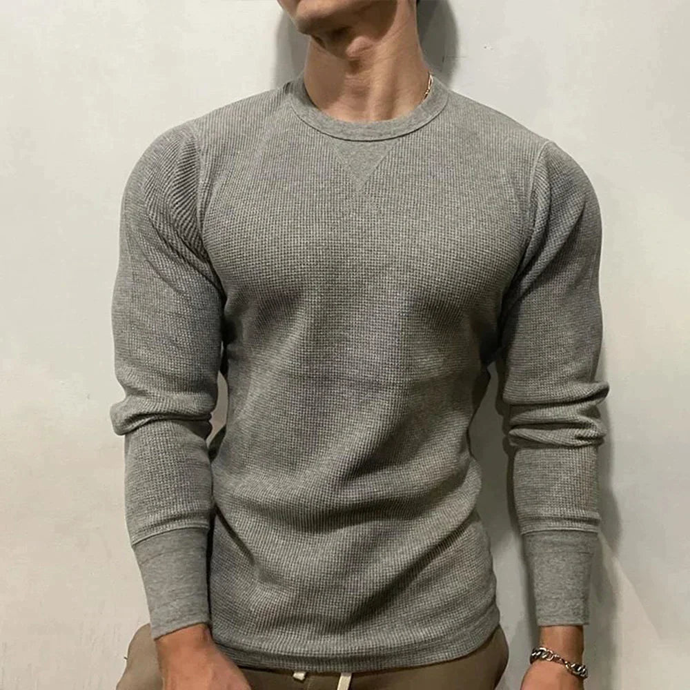 Lässiger Herren Pullover für aktive Männer mit muskulösem Schnitt