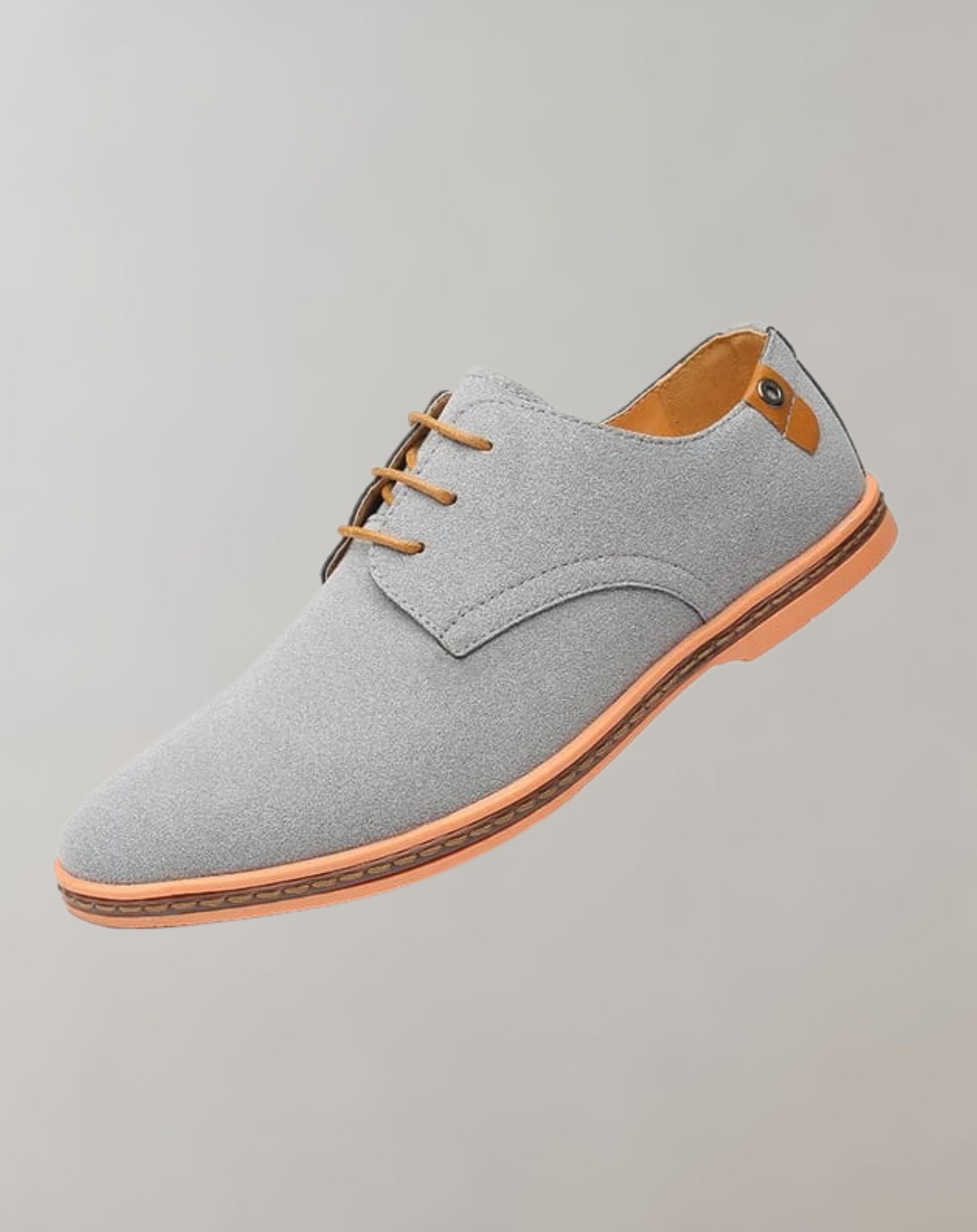 Toby - Niedrig geschnittene Wildleder Sneaker für Herren mit spitzer Spitze Schuhe