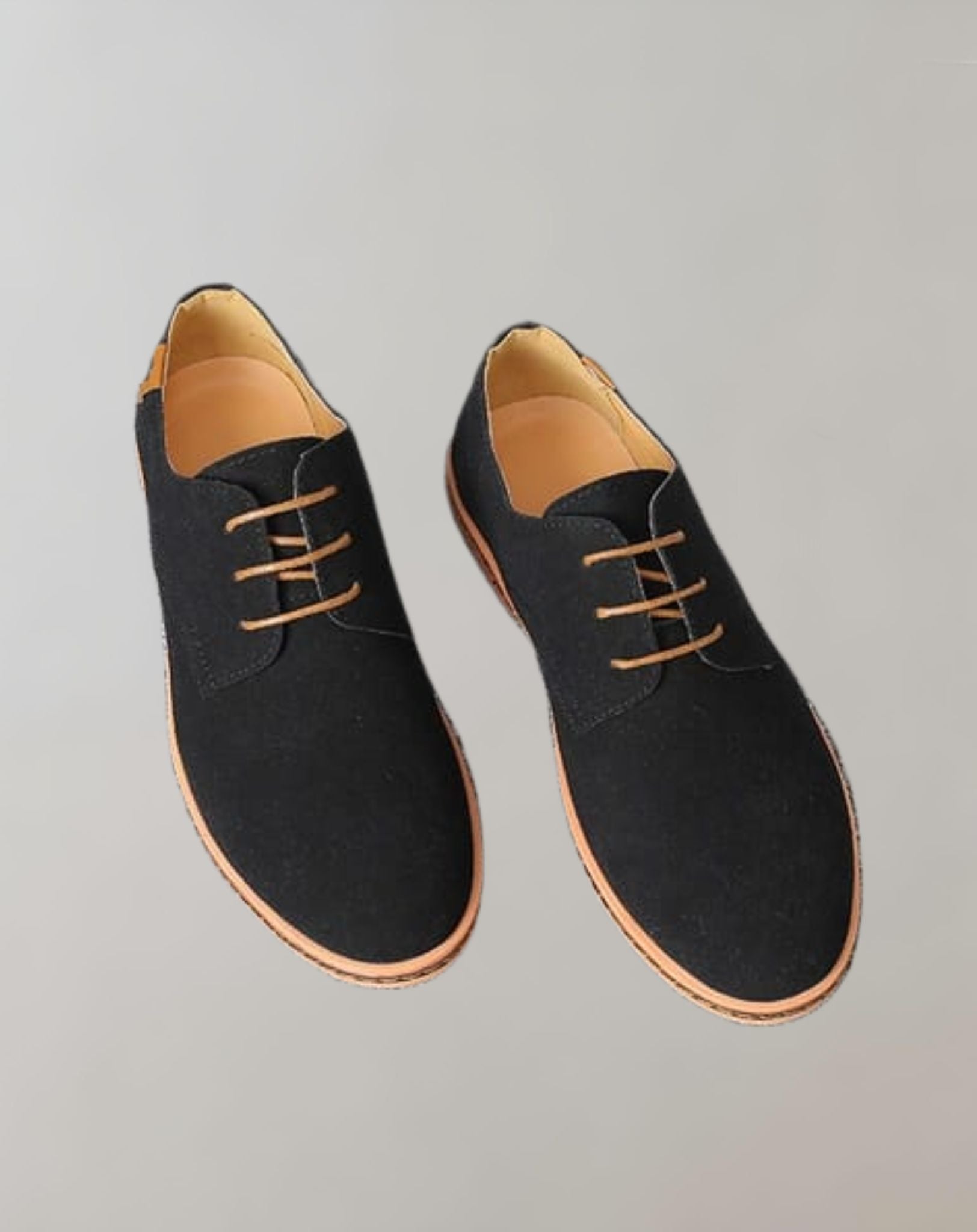 Toby - Niedrig geschnittene Wildleder Sneaker für Herren mit spitzer Spitze Schuhe