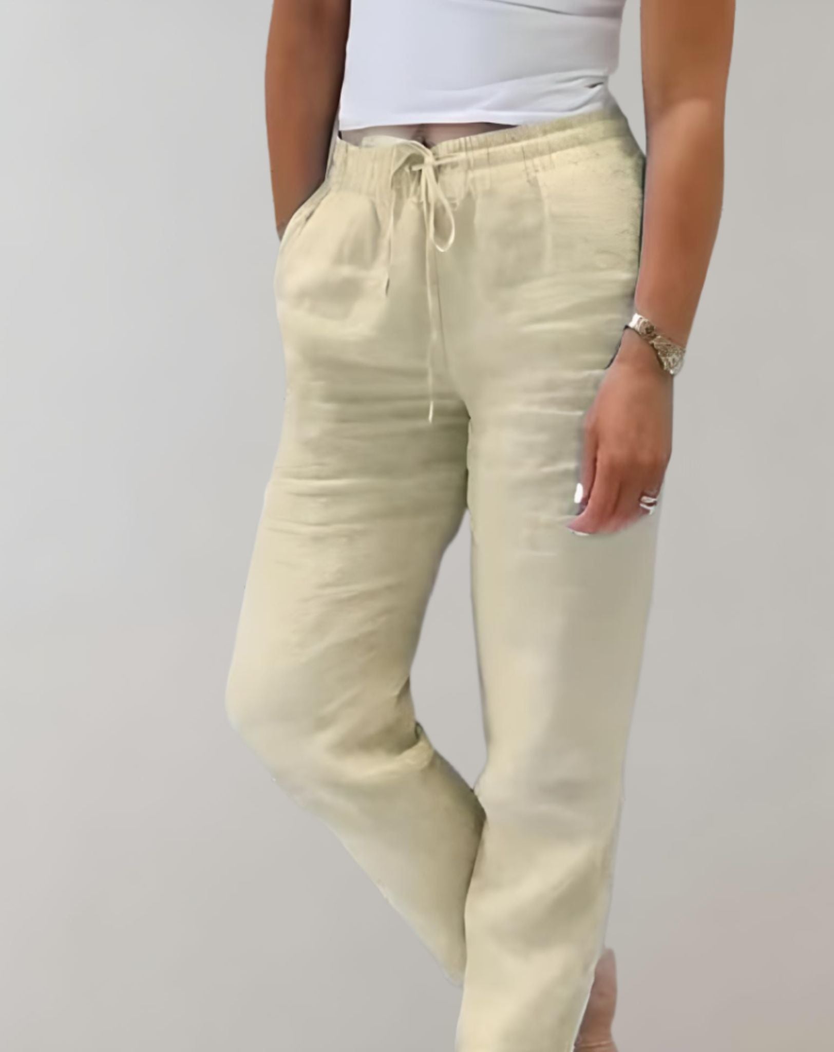 Unicel - Taillierte Strumpfhose für Damen mit Seitentaschen Hose