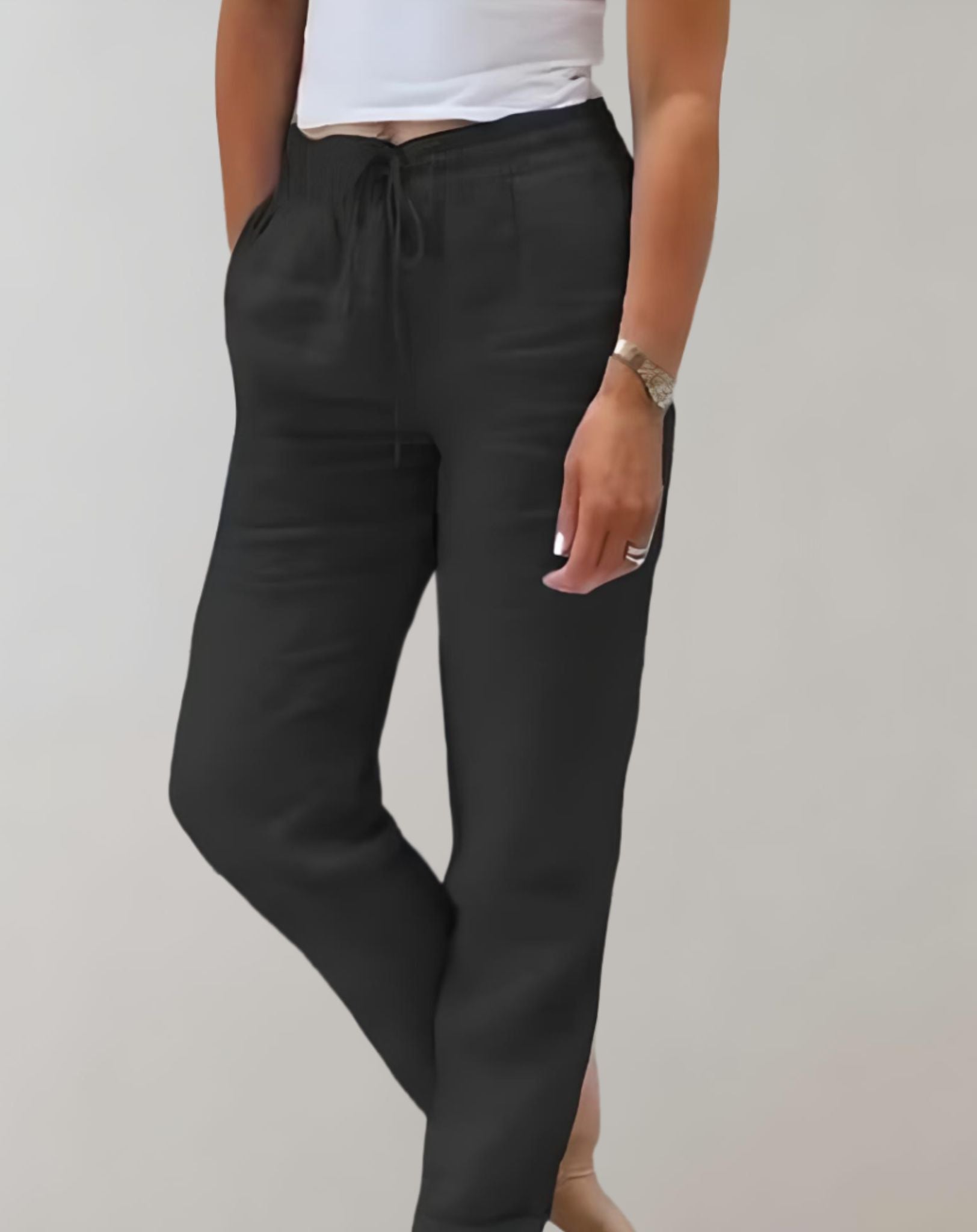 Unicel - Taillierte Strumpfhose für Damen mit Seitentaschen Hose