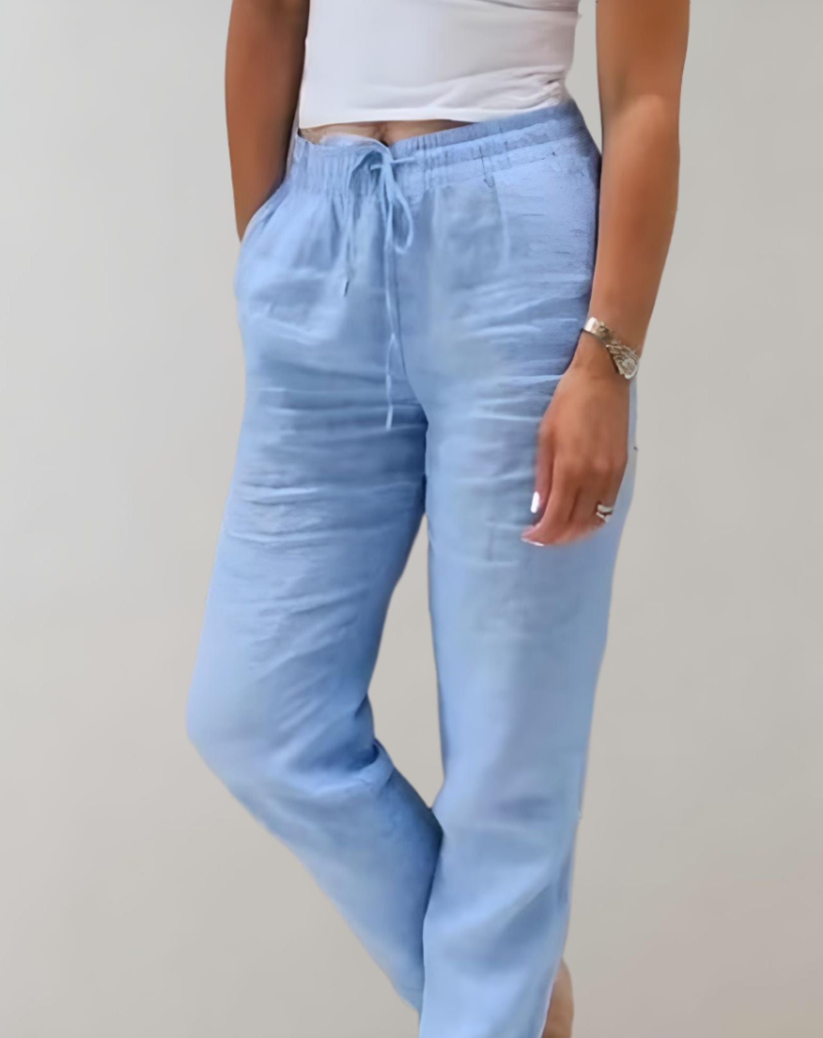 Unicel - Taillierte Strumpfhose für Damen mit Seitentaschen Hose