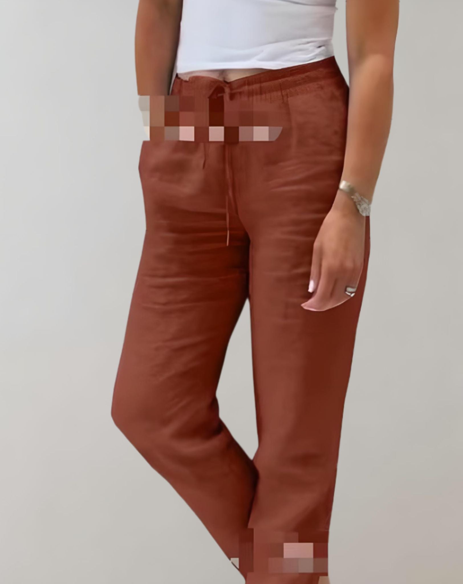 Unicel - Taillierte Strumpfhose für Damen mit Seitentaschen Hose