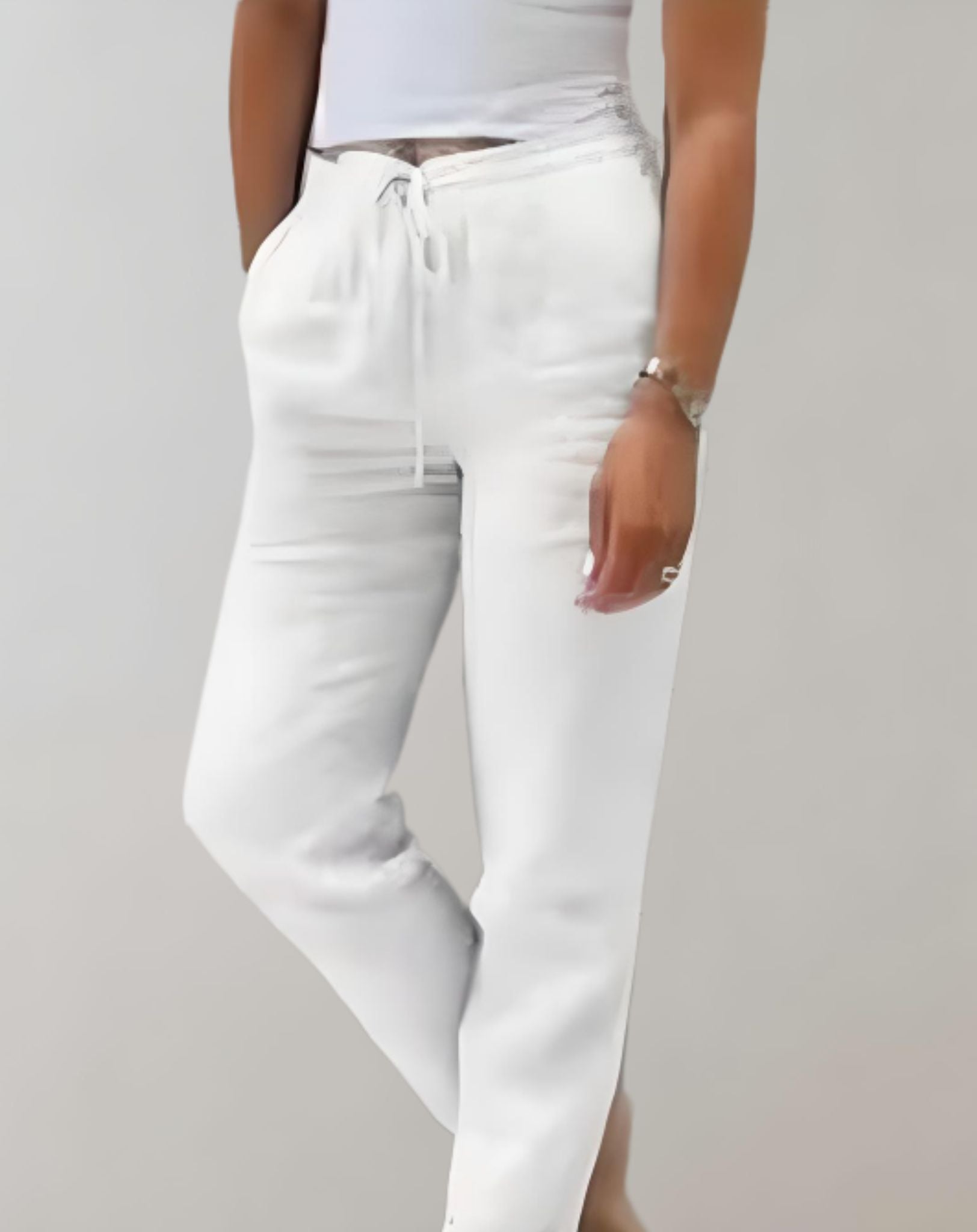 Unicel - Taillierte Strumpfhose für Damen mit Seitentaschen Hose