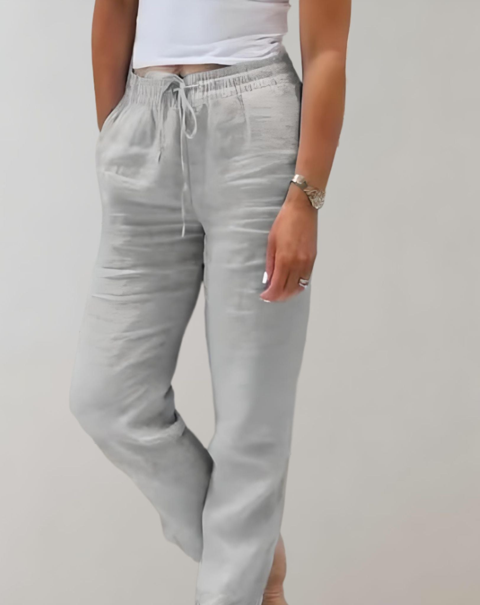 Unicel - Taillierte Strumpfhose für Damen mit Seitentaschen Hose
