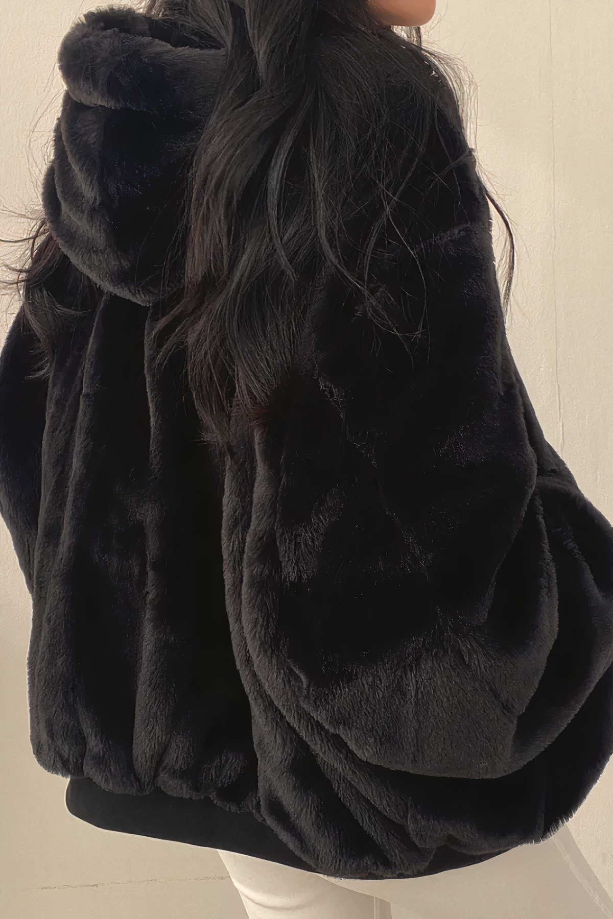 Caro - Winterjacke mit Kaschmirkapuze für stilvolle Wärme