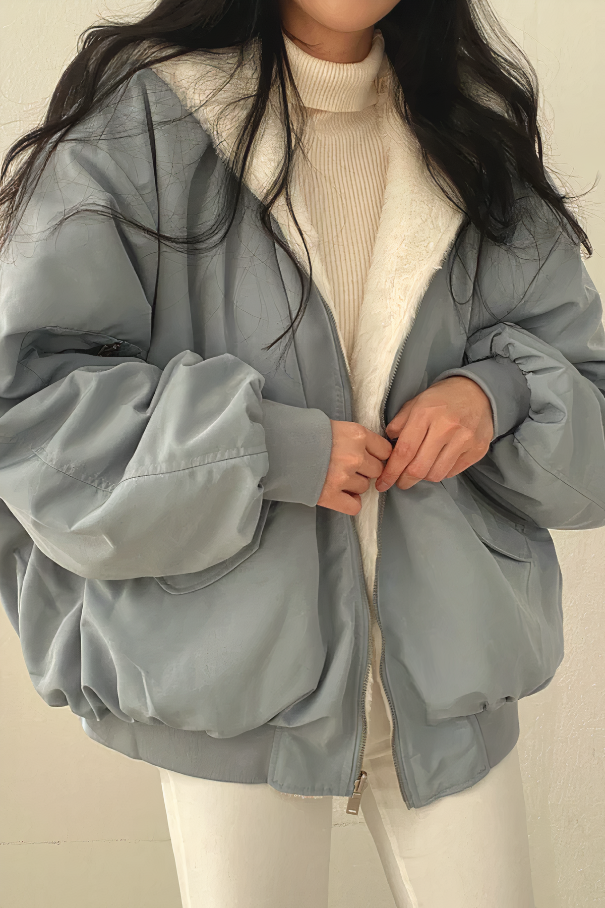 Caro - Winterjacke mit Kaschmirkapuze für stilvolle Wärme