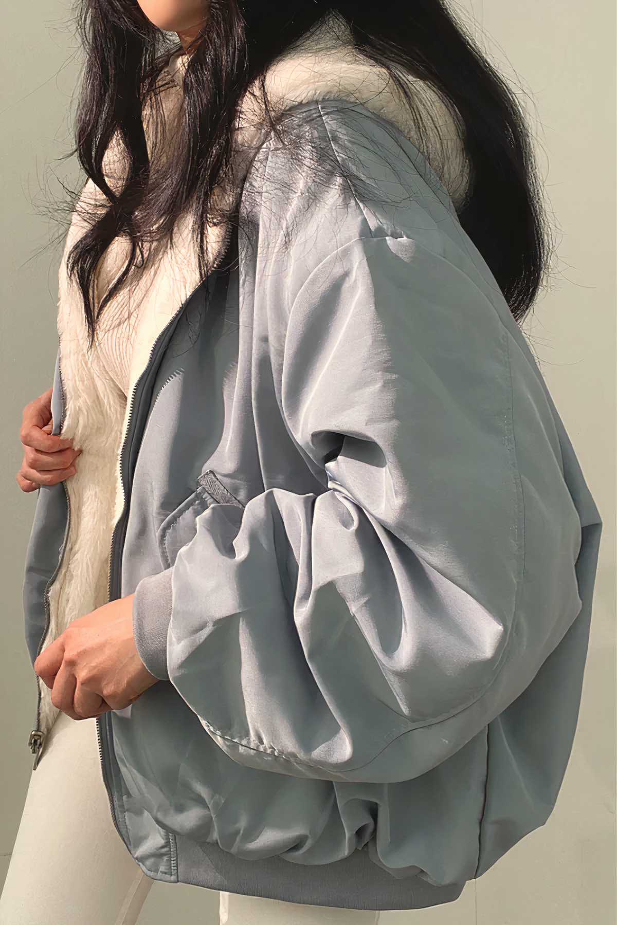 Caro - Winterjacke mit Kaschmirkapuze für stilvolle Wärme