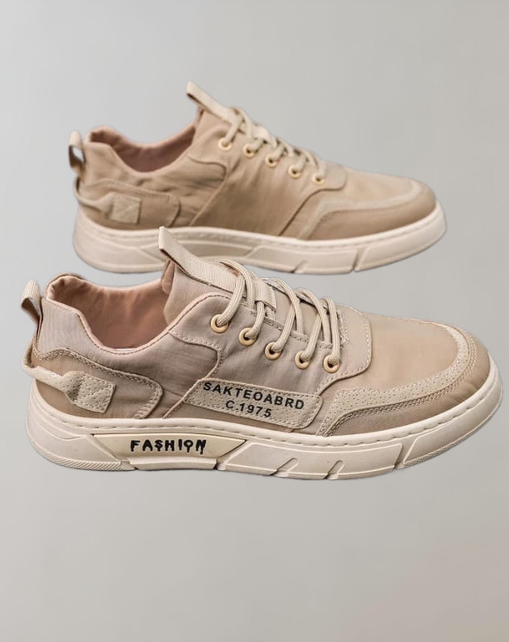 Vance - Niedrig geschnittene Schnürsneaker für Herren mit Statement Print Design Schuhe