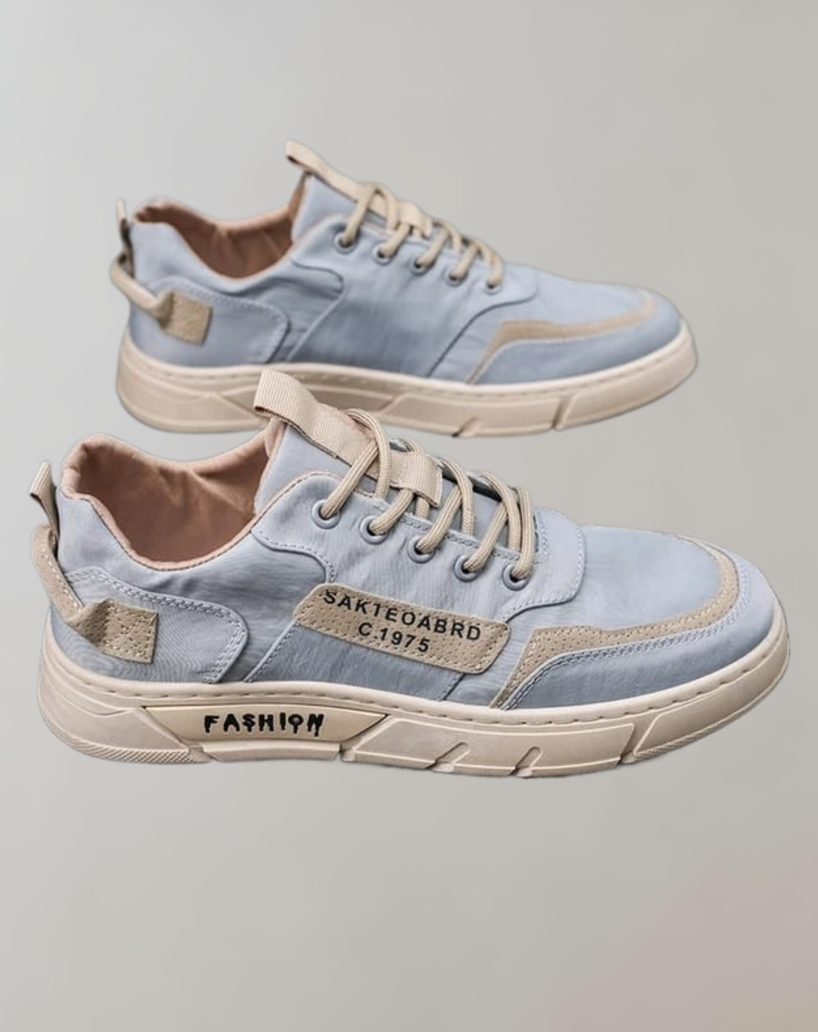 Vance - Niedrig geschnittene Schnürsneaker für Herren mit Statement Print Design Schuhe