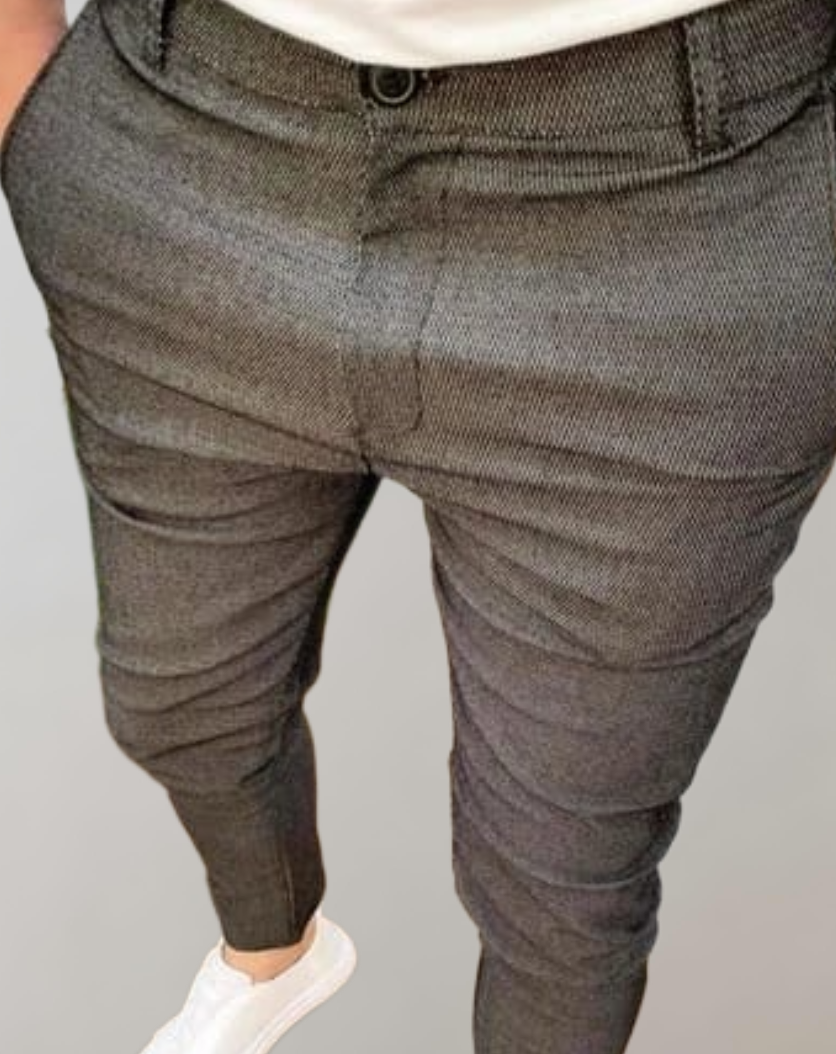 Wade -  Hoch taillierte Röhrenhose für Herren für Freizeitkleidung Hose