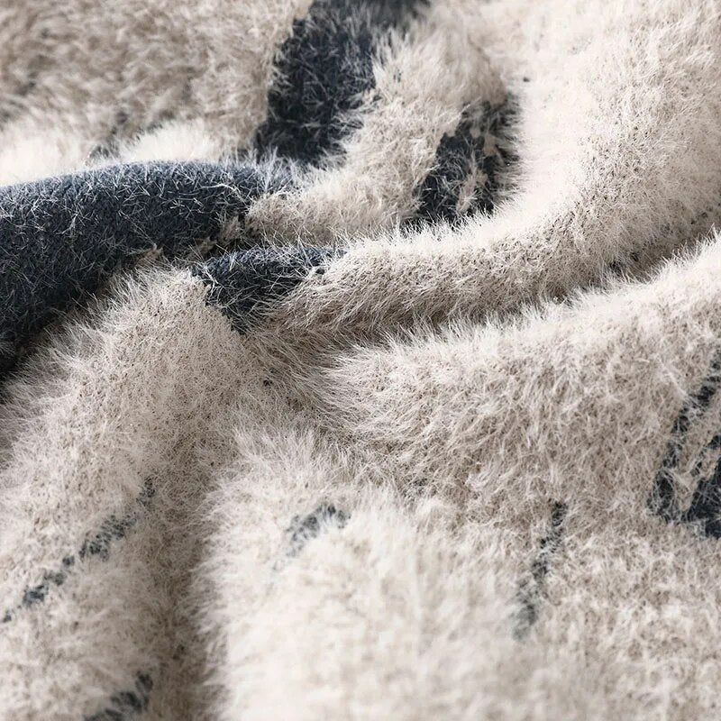 Eleganter, schlanker Pullover für Herren – Perfekte Wintermode